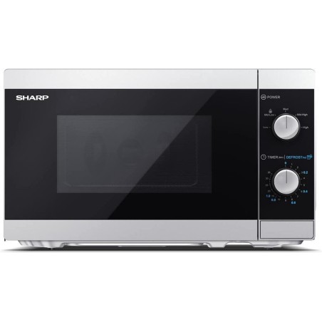 Sharp Mikrowelle YC-MS01E-S silber